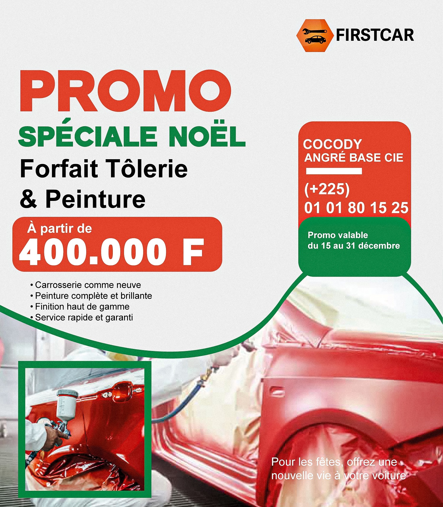 Promo Spéciale FIRSTCAR